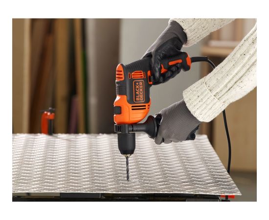 Black & Decker BEH710-QS drill 2800 RPM Black, Orange