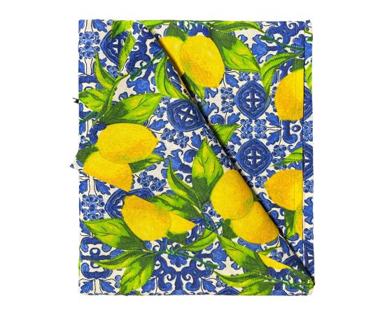 Table mat LONETA NEW 136x220cm, lemons