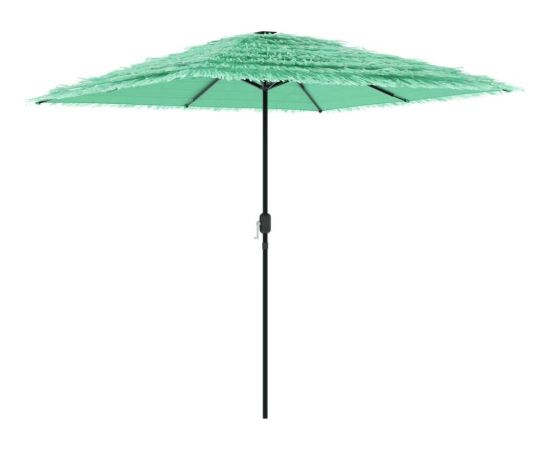 vidaXL Parasol ogrodowy na stalowym słupku, zielony, 248x248x248 cm