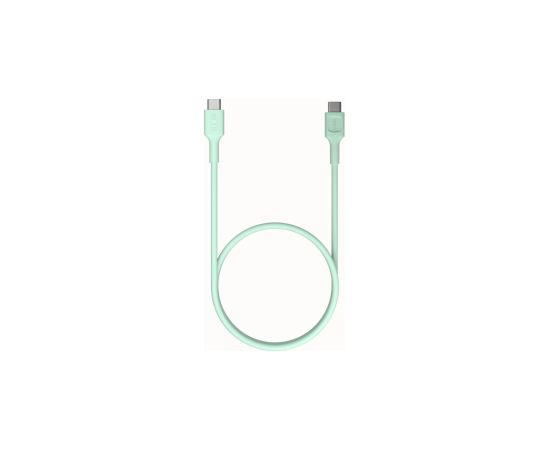 Kabelis Green Cell PowerFlex Fast Charging USB Type-C Male - USB Type-C Male 100W Mint Green 2m