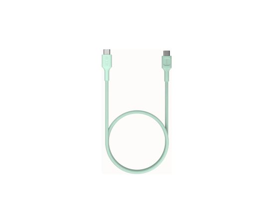 Kabelis Green Cell PowerStream USB Type-C Male - USB Type-C Male 100W Mint Green 2m