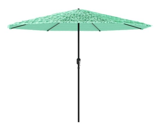 vidaXL vidaXL Parasol ogrodowy na stalowym słupku, zielony, 388x388x248 cm