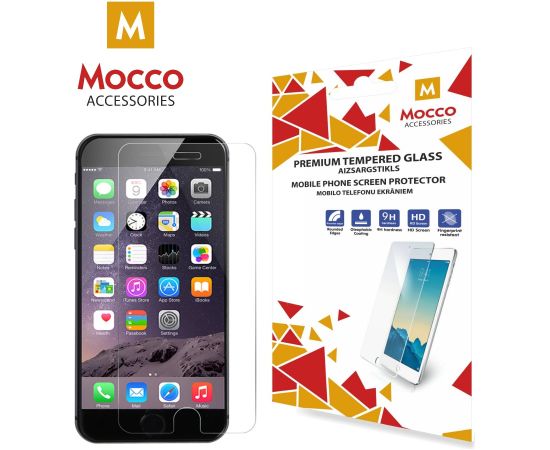 Mocco Tempered Glass Защитное стекло для экрана Apple iPhone 6 / 6S