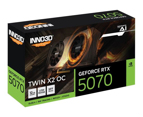 Inno3D GeForce RTX 5070 TWIN X2 OC NVIDIA 12 GB GDDR7