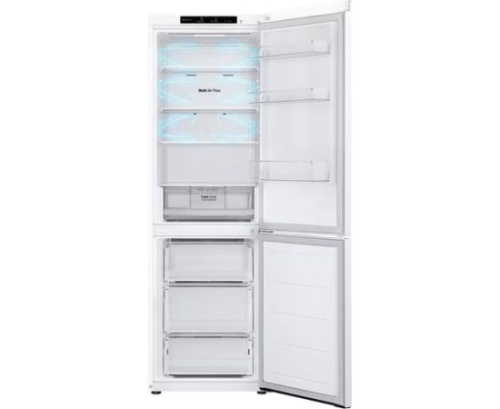 LG NatureFRESH GBV21L0ESW Fridge Freezer - White - E Rated