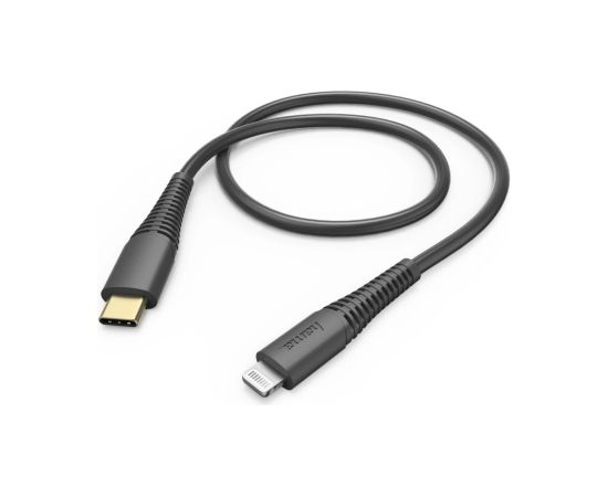 Hama 00183308 Fast Charging/Data Cable, USB-C - Lightning 1.5m Black