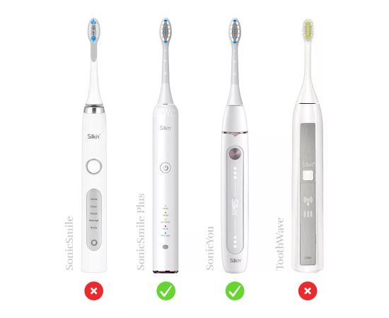 Silkn SonicYou Refill Brush 2 Black Medium (SYR2PEUZR001)