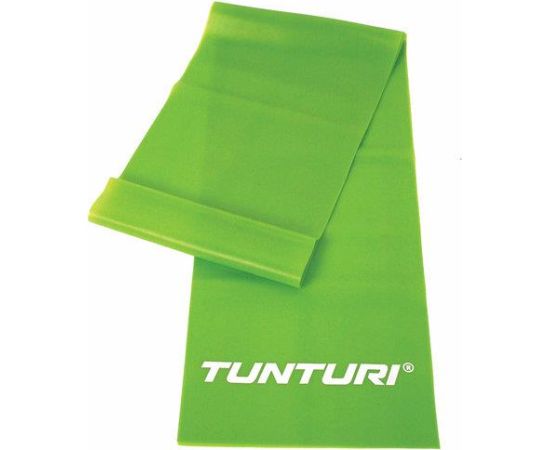 Tunturi Resistance Band Medium Фитнес-резинкa, 120 x 15cm, Зеленaя