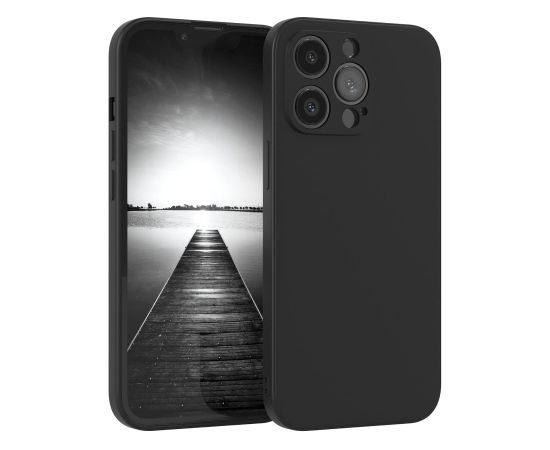 Чехол Liquid Silicone 1.5mm Xiaomi Redmi Note 14 Pro 4G черный