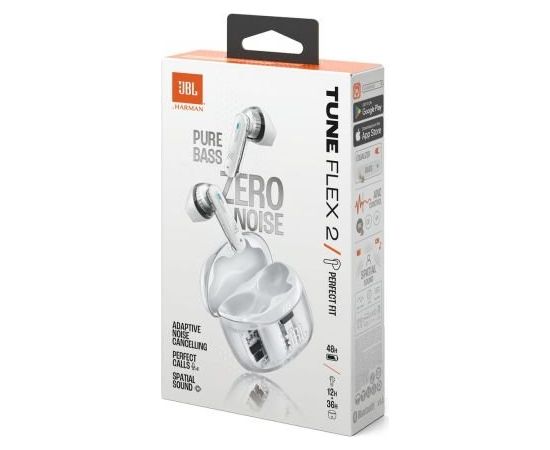 JBL Tune Flex 2 Ghost Edition TWS Bezvadu austiņas