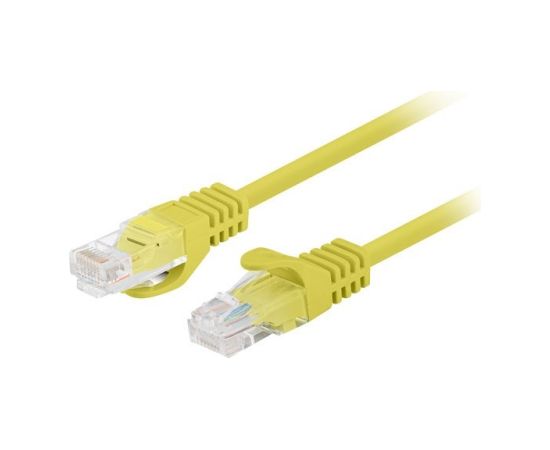 PATCHCORD KAT.6 UTP 1.5M ŻÓŁTY FLUKE PASSED LANBERG 10-PACK