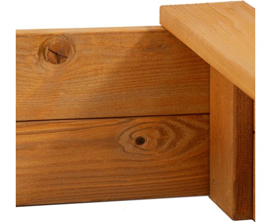 Деревянная песочница Springos SBX120SI 120х120см