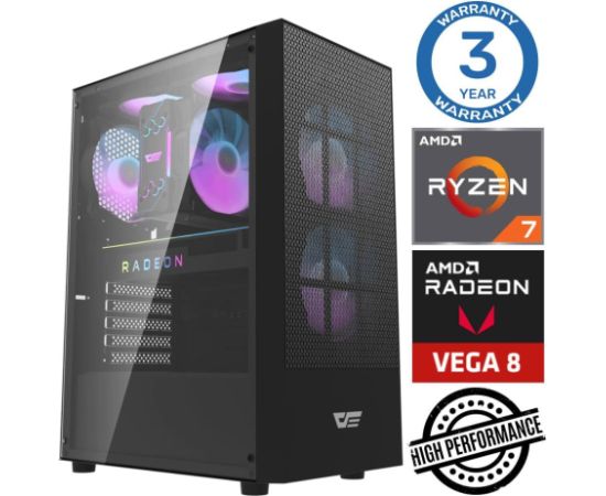 INTOP Ryzen 7 5700G 8GB 250SSD M.2 NVME Radeon RX Vega 8 no-OS