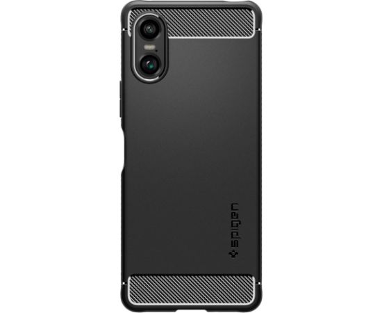 Spigen Rugged Armor apvalks Sony Xperia 10 VI - matēts melns