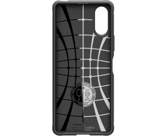 Spigen Rugged Armor apvalks Sony Xperia 10 VI - matēts melns