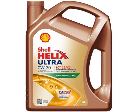 Shell Motora eļļa 0W30 HELIX ULTRA ECT C2/C3 5L
