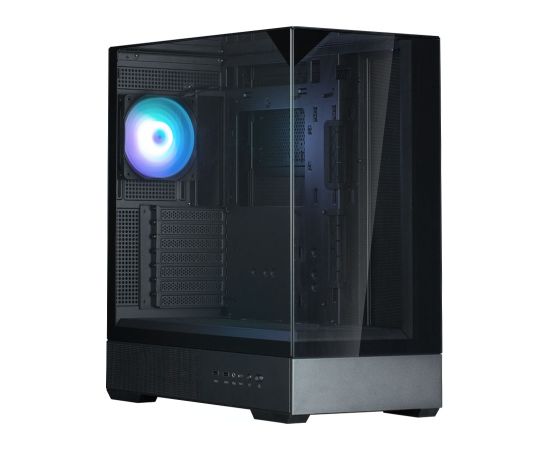 Zalman P40 Prism Black, ARGB Fan x1