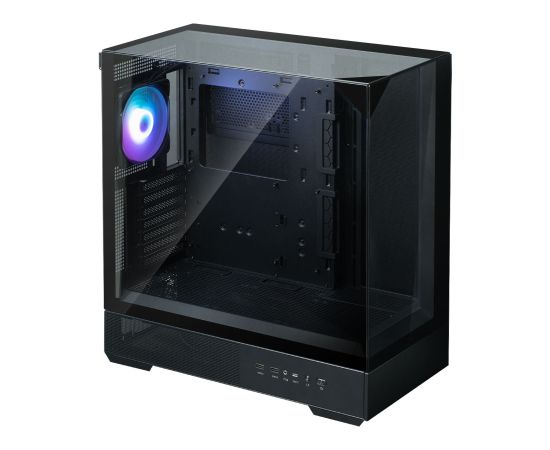 Zalman P40 Prism Black, ARGB Fan x1