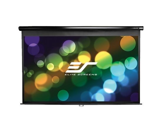 Elite Screens Manual Series M106UWH-E24 Diagonal 106 ", 16:9, Viewable screen width (W) 235 cm, Black