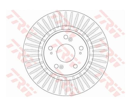 TRW Bremžu disks DF6432S