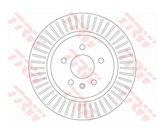 TRW Bremžu disks DF6371