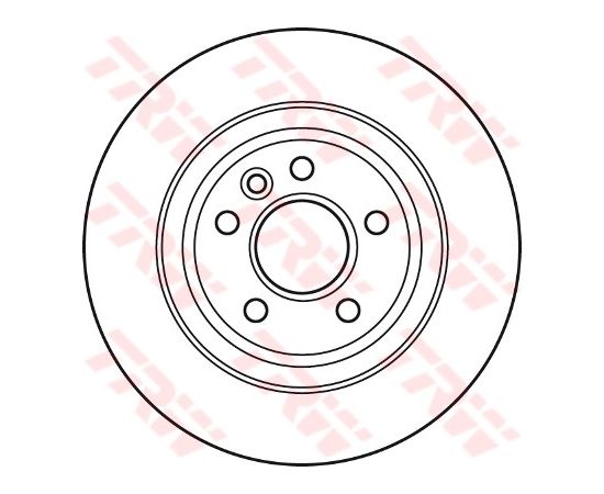 TRW Bremžu disks DF4844