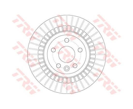 TRW Bremžu disks DF6308