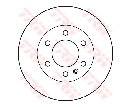 TRW Bremžu disks DF4822S