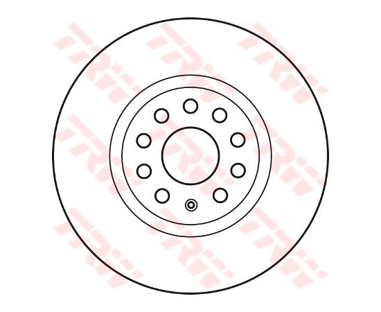 TRW Bremžu disks DF4464S