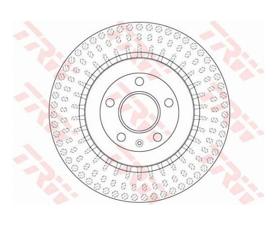 TRW Bremžu disks DF6175S