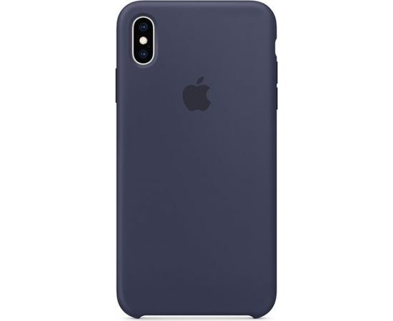 Apple iPhone XS Max Silicone Cover Midnight Blue