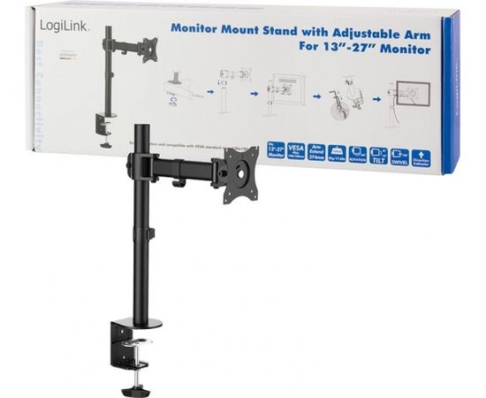 LOGILINK -  Monitor desk mount, 13-27'', max. 8 kg