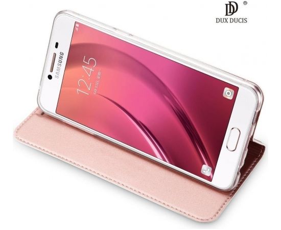 Dux Ducis Premium Magnet Case Grāmatveida Maks Telefonam Xiaomi Mi 6 Rozā