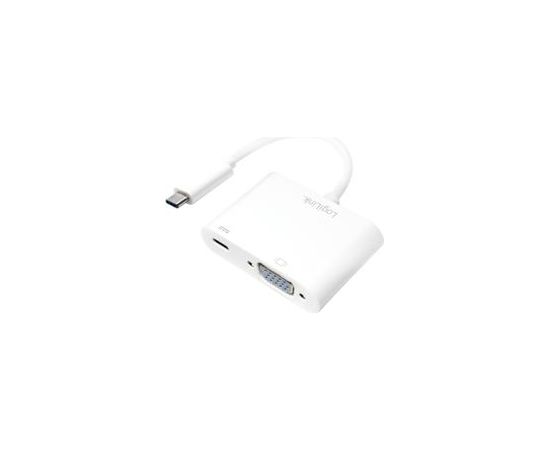 LOGILINK - USB-C 3.1 to VGA adapter with PD