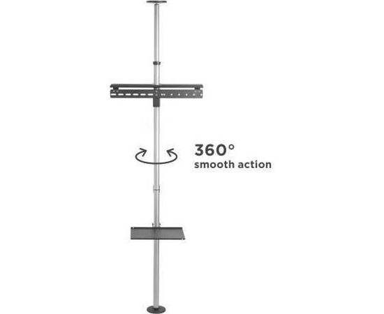 Techly Floor-to-ceiling stand mount for TV LCD/LED/Plasma 37''-70'' 30kg VESA