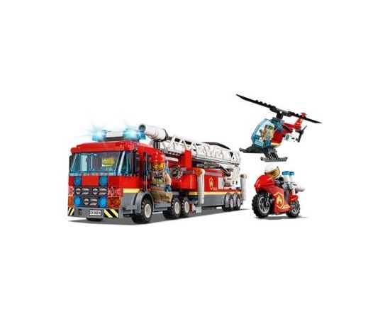 60216 LEGO® City Fire Pilsētas centra ugunsdzēsēju brigāde