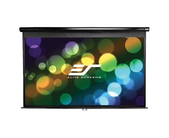 Elite Screens Manual Series M106UWH Diagonal 106 ", 16:9, Viewable screen width (W) 235 cm, Black