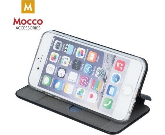 Mocco Diva Case Grāmatveida Maks Telefonam Samsung A920 Galaxy A9 (2018) Melns