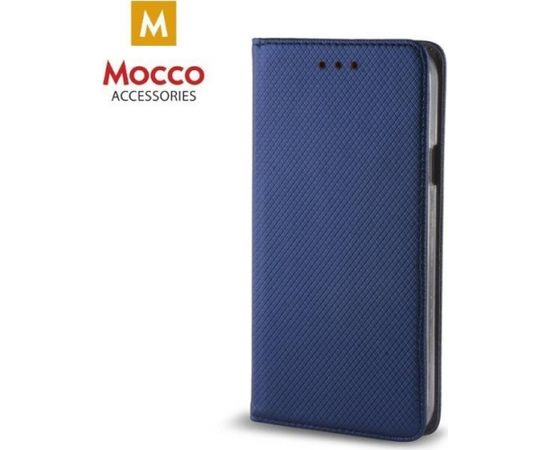 Mocco Smart Magnet Book Case Grāmatveida Maks Telefonam Huawei Honor Play Zils