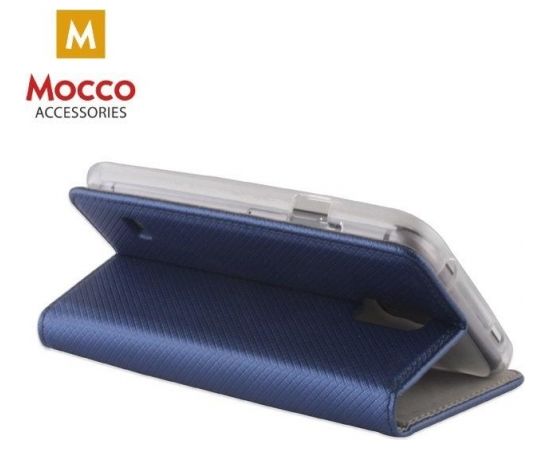 Mocco Smart Magnet Book Case Grāmatveida Maks Telefonam Huawei Honor Play Zils