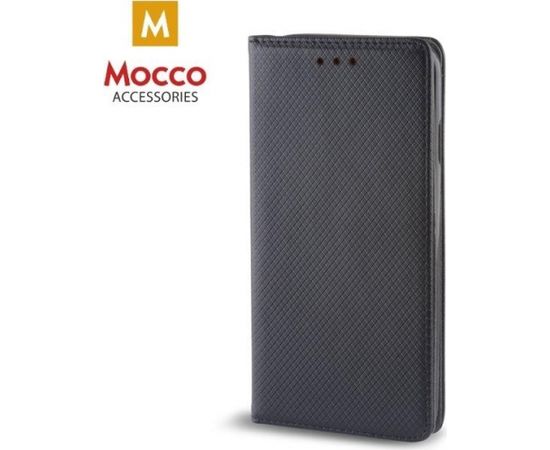 Mocco Smart Magnet Book Case Grāmatveida Maks Telefonam Huawei Y9 (2018) Melns