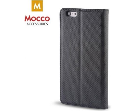 Mocco Smart Magnet Book Case Grāmatveida Maks Telefonam Huawei Y9 (2018) Melns