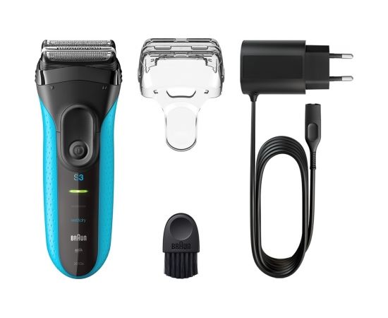 Braun 3010s Wet use, Electric Shaver Blue