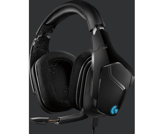 Logitech Gaming Headset G635 7.1 Surround Sound LightSync, USB, Black