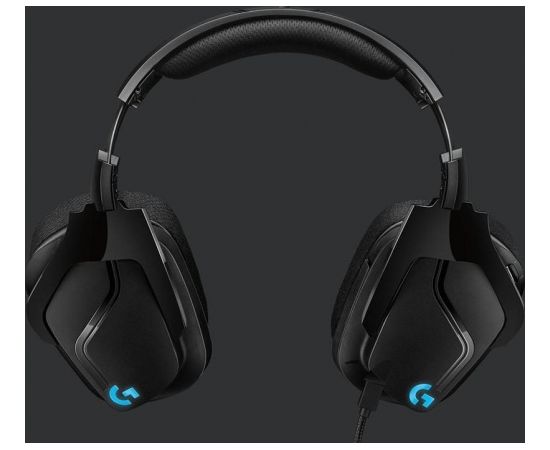 Logitech Gaming Headset G635 7.1 Surround Sound LightSync, USB, Black