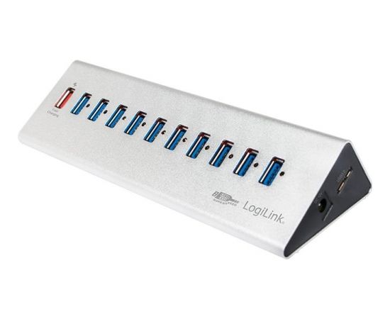 LOGILINK - USB 3.0 High Speed Hub 10-Port + 1x Fast Charging Port