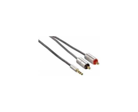 Kabelis Hama 3.5mm Jack - 2x RCA plug 2m