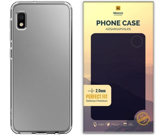 Mocco Original Clear Case 2mm Силиконовый чехол для Samsung A102 Galaxy A10E Прозрачный (EU Blister)