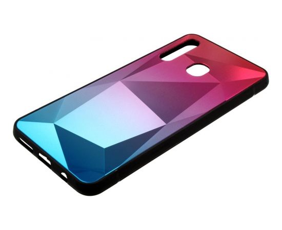 Mocco Stone Ombre Back Case Silikona Apvalks Ar Krāsu Gradientu Priekš Apple iPhone X / XS Rozā - Zils