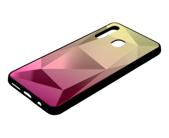 Mocco Stone Ombre Силиконовый чехол С переходом Цвета Apple iPhone 11 Pro Max Желтый - Розовый